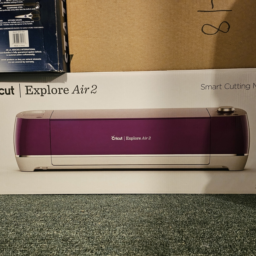Cricut Explore Air 2- Purple AND SUPPLIES